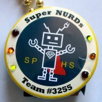The front of the pin